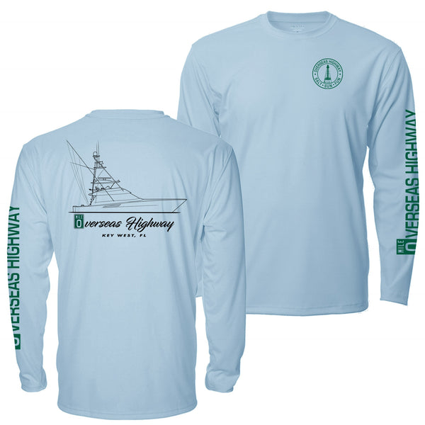 Overseas Highway  Fishing Team UPF - Mens Long Sleeve